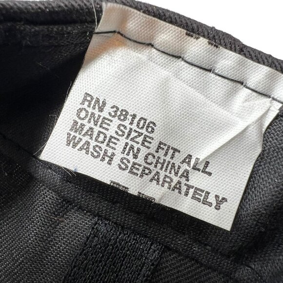 Pittsburgh Pirates Vintage SGA Snapback Baseball Hat Cap Y2K 90's Black Red MLB - Picture 8 of 9